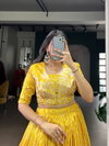 Nnk1127 Tasar Silk With Printed Lehenga With Blouse Koti Bulk Orders In India